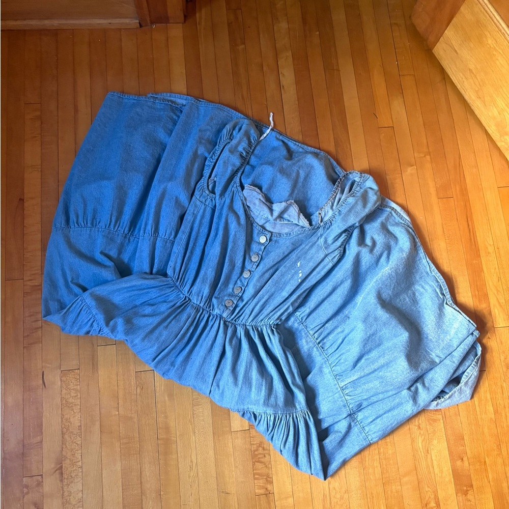 90s *vintage* denim dress